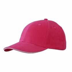 Hard roze baseball cap feest volwassenen