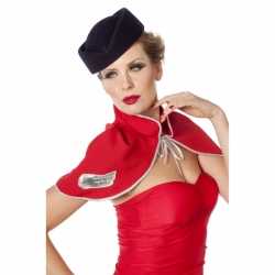 Hoedje feest bij een stewardes kleding