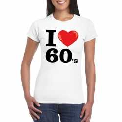 I love sixties t shirt wit dames