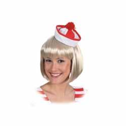 Rood witte matrozen hoedjes