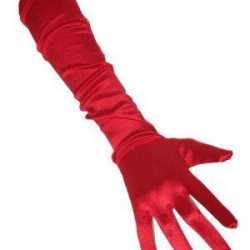 Toppers rode handschoenen gala