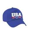 Amerika usa landen pet baseball cap blauw volwassenen