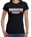 Carnavals kruikenstad de gekste t-shirt zwart feest dames