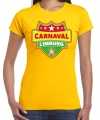 Carnavals verkleed t-shirt limburg geel feest dames