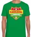 Carnavals verkleed t-shirt limburg groen feest heren