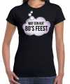 Eighties t-shirt wat een kut 80s feest zwart feest dames