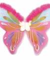 Gekleurde vlinders vleugels