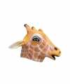 Giraffe verkleed masker van latex