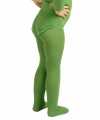 Groene verkleed panty maillot feest meisjes kinderen
