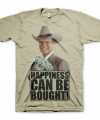 Khaki happiness can be bought t-shirt