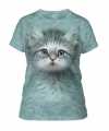 Kitten poes t-shirt feest vrouwen