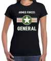 Landmacht armed forces verkleed t-shirt zwart feest dames
