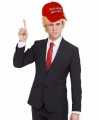 Make america great again donald trump pet pruik stropdas