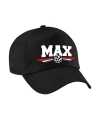 Max auto race supporter pet baseball cap nederlandse vlag zwart feest volwassenen
