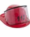 Mini brandweerhelm haarclip