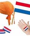 Nederland holland thema verkleed set feest volwassenen