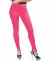 Neon roze legging feest dames