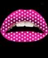 Party lip stickers roze sterren
