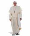 Paus franciscus feestdecoratie bord