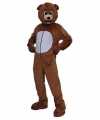 Pluche carnavals kleding beer