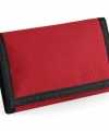 Portemonnee portefeuille rood 13 centimeter