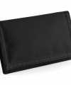 Portemonnee portefeuille zwart 13 centimeter