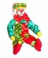 Pvc wanddecoratie clowns 50 centimeter
