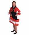 Rood flamengo jurkje feest meiden