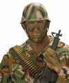 Soldaten helm camouflage