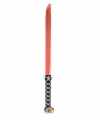 Speelgoed ninja licht zwaard rood 66 centimeter
