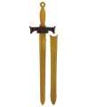 Speelgoed ridder verkleed zwaard goud 66 centimeter