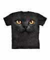 T shirt feest kinderen de afdruk zwarte kat