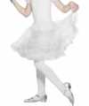 Verkleed petticoat wit feest kinderen