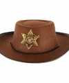 Wilde westen cowboy hoed